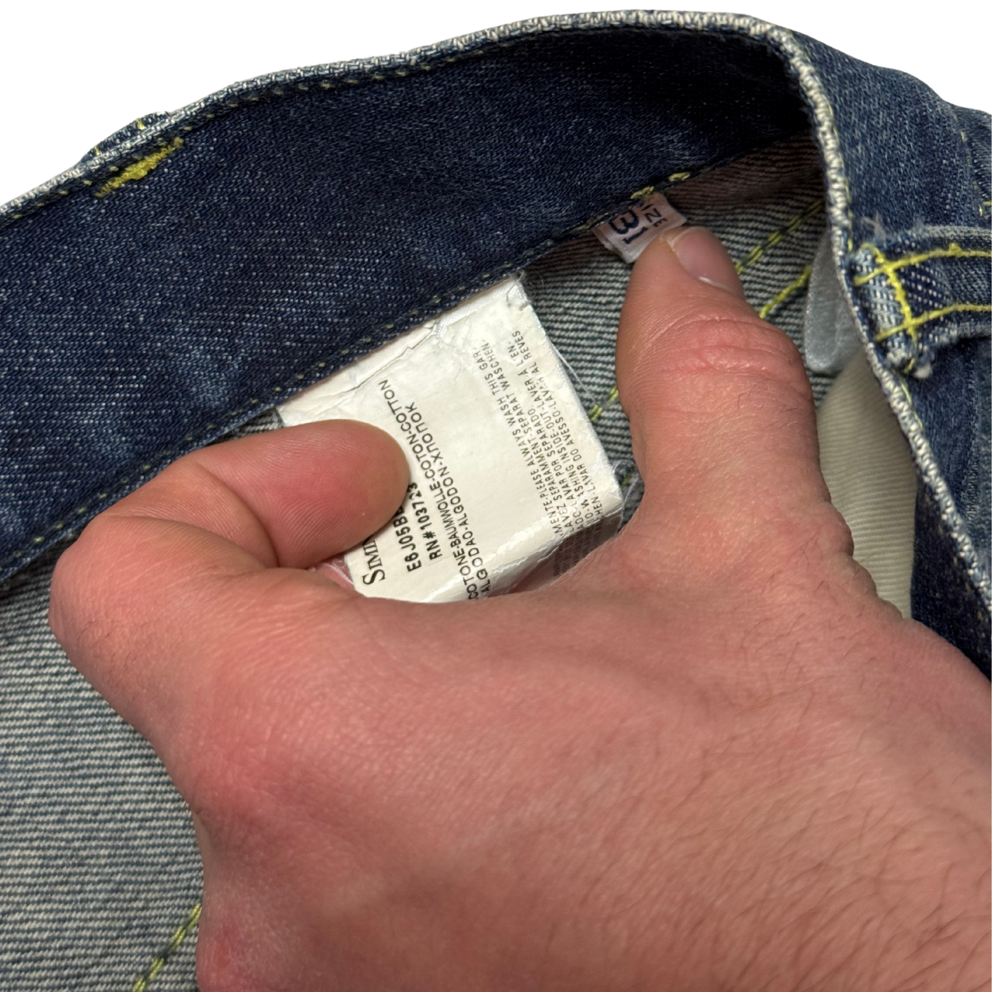 Armani Jeans Printed Bootcut