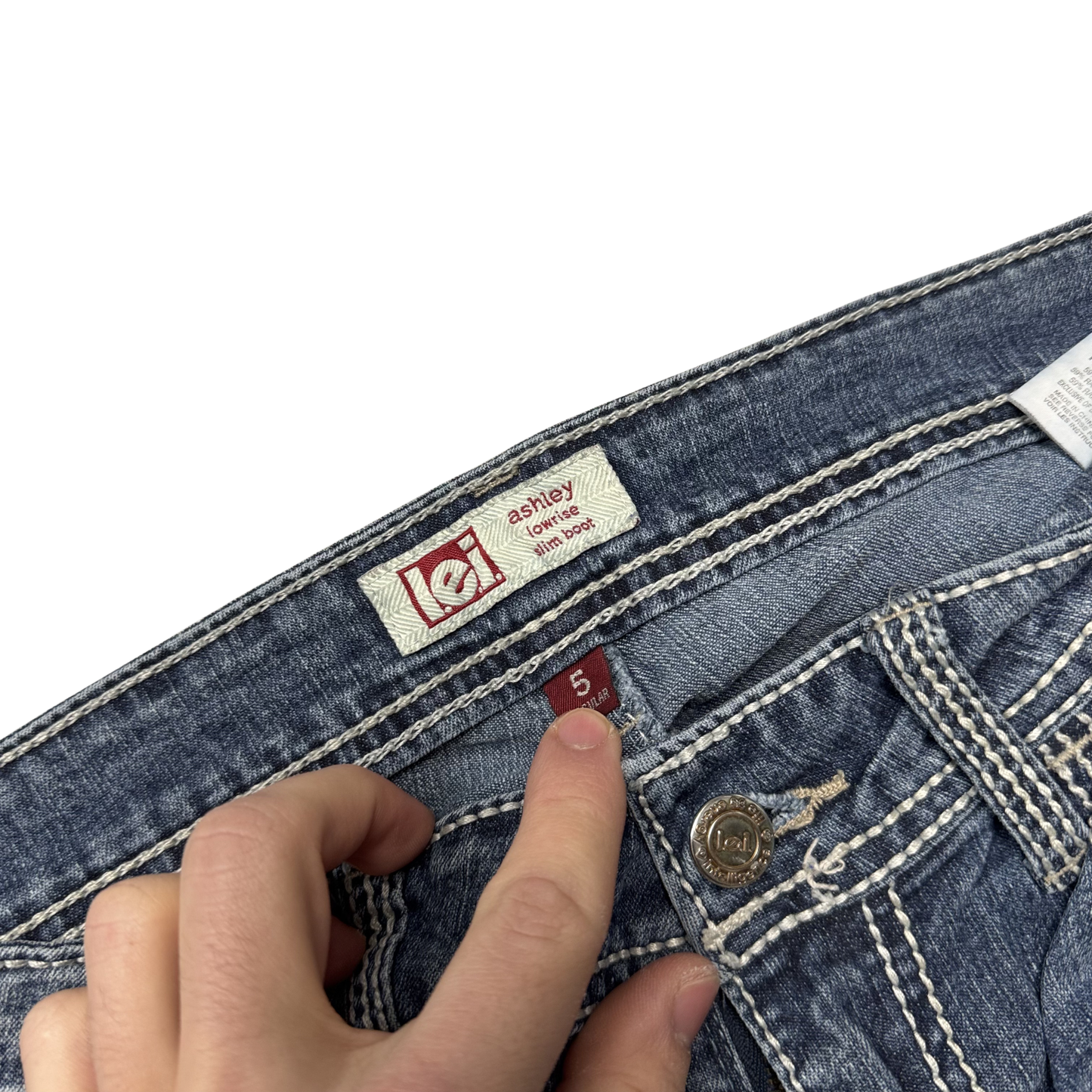 LEI Ashley Low Rise Slim Boot