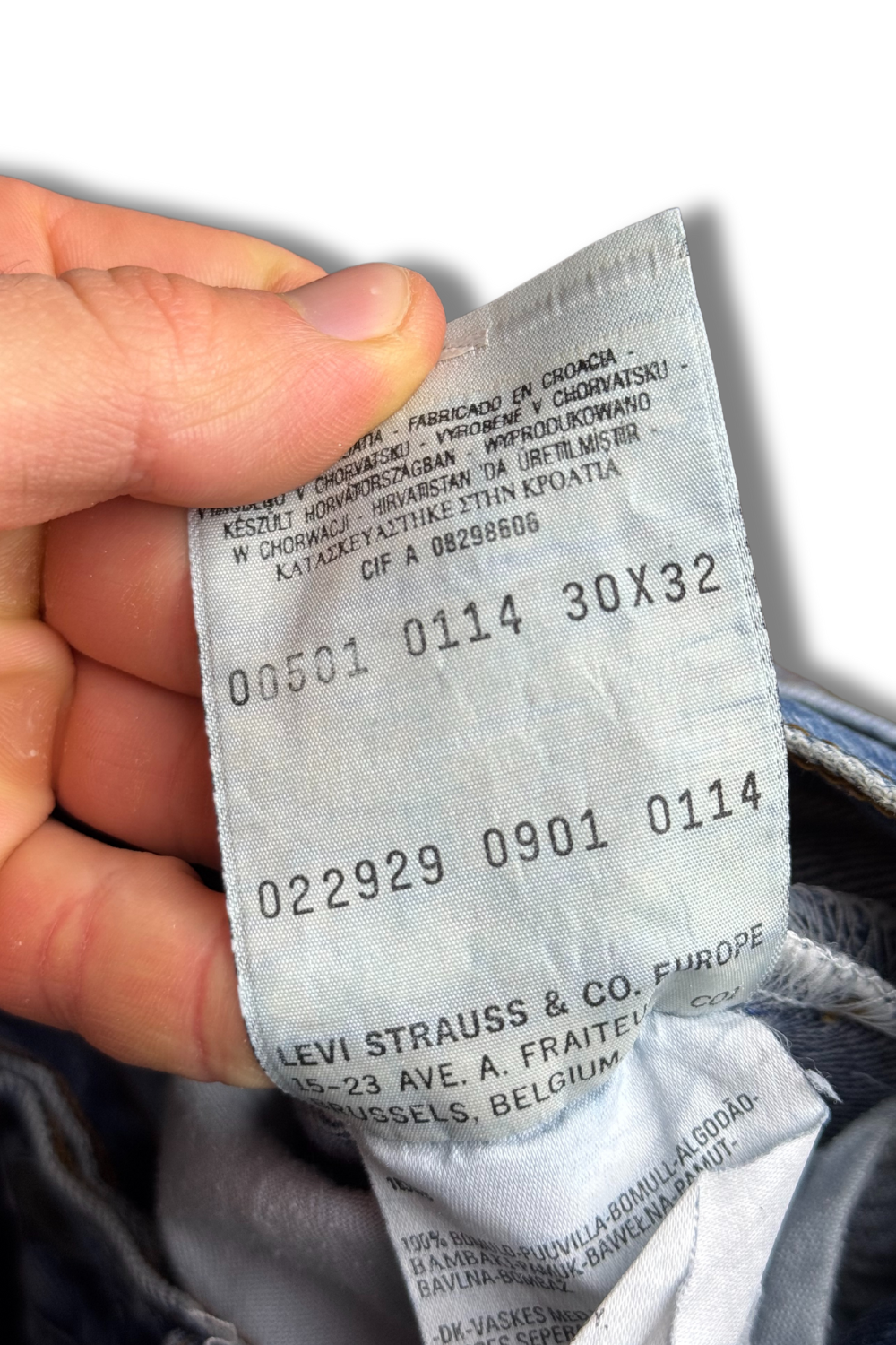 Levis 501 Straight