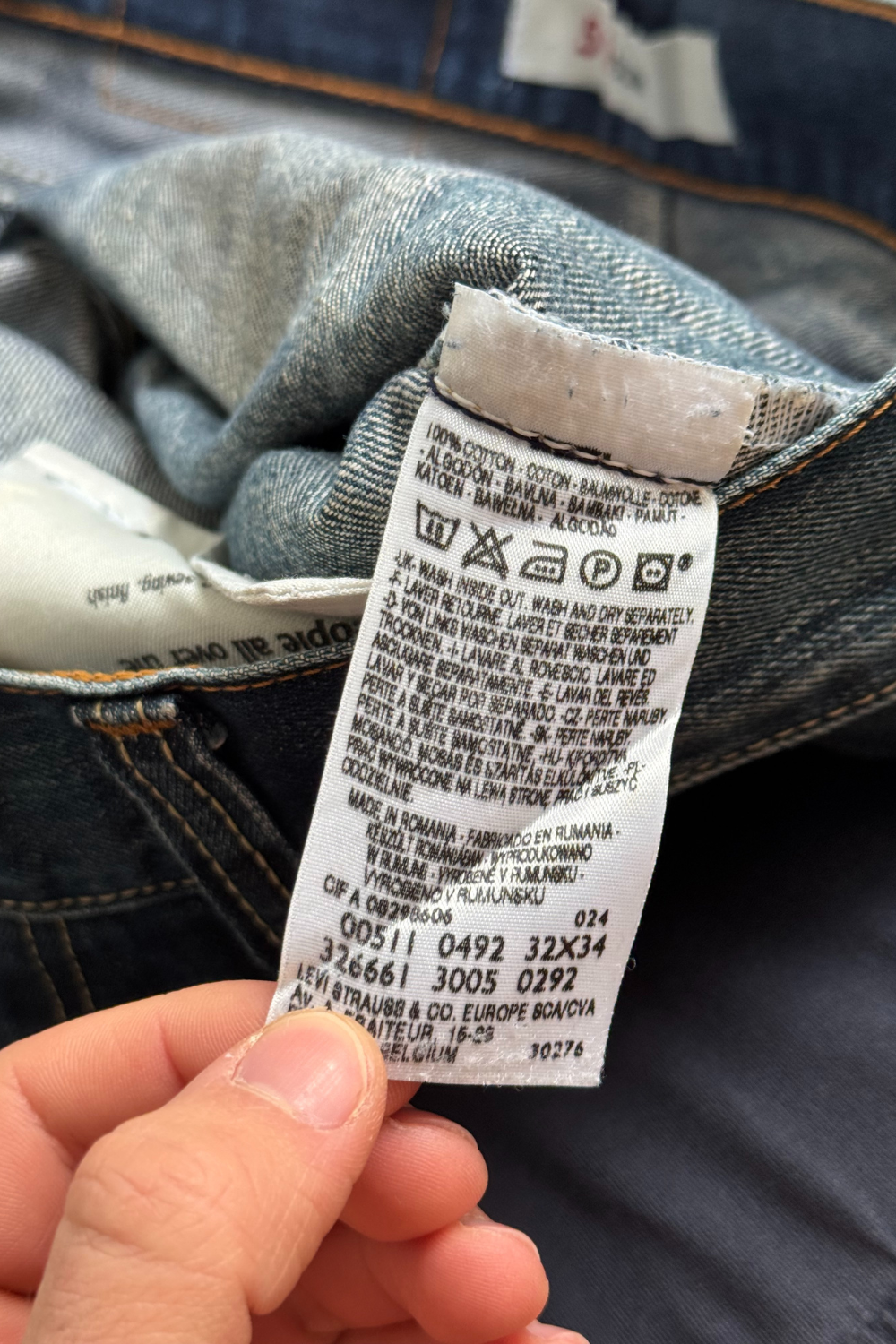 Levis 511 04 Slim Jeans