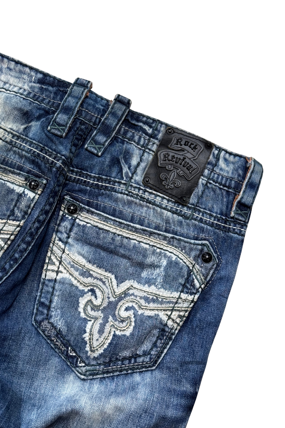 Rock Revival Herren Flann Relaxed Straight