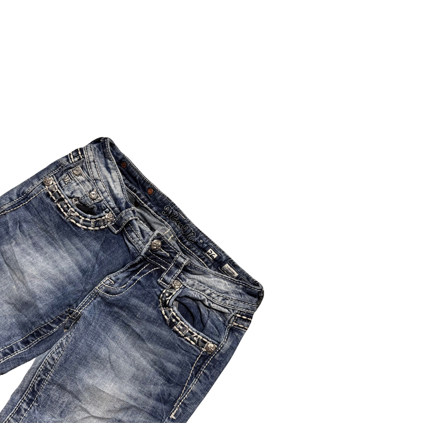 Miss Me Cuffed Capri Jeans