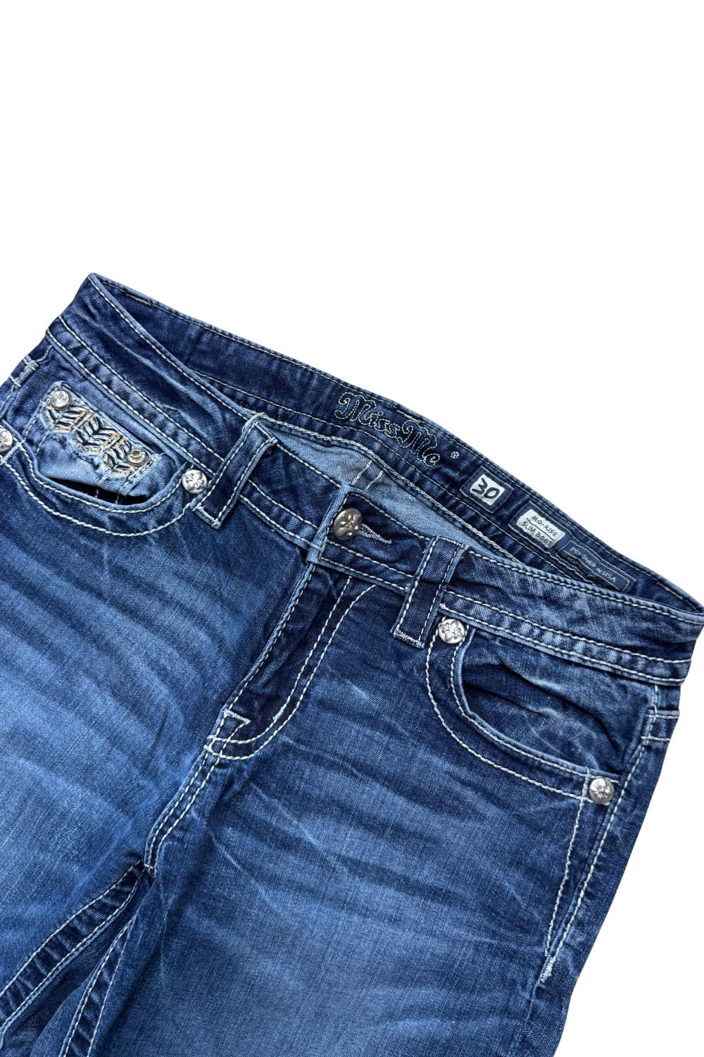 Miss Me Mid-Rise Slim Boot