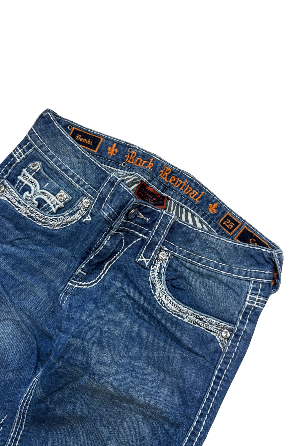 Rock Revival Capri Jeans Bambi