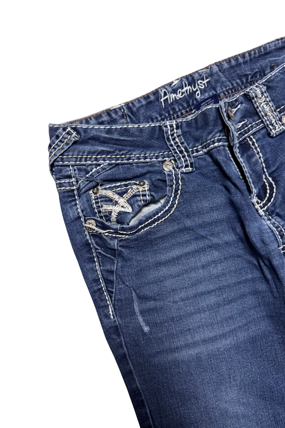 Amethyst Bootcut Jeans „Carmen“