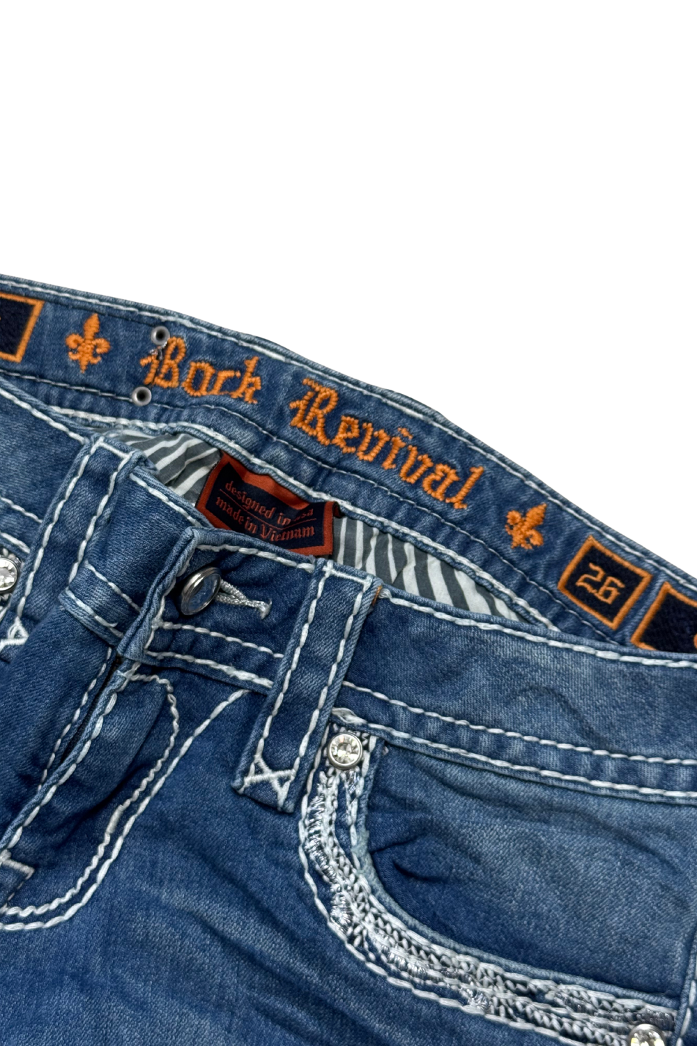 Rock Revival Capri Jeans Bambi