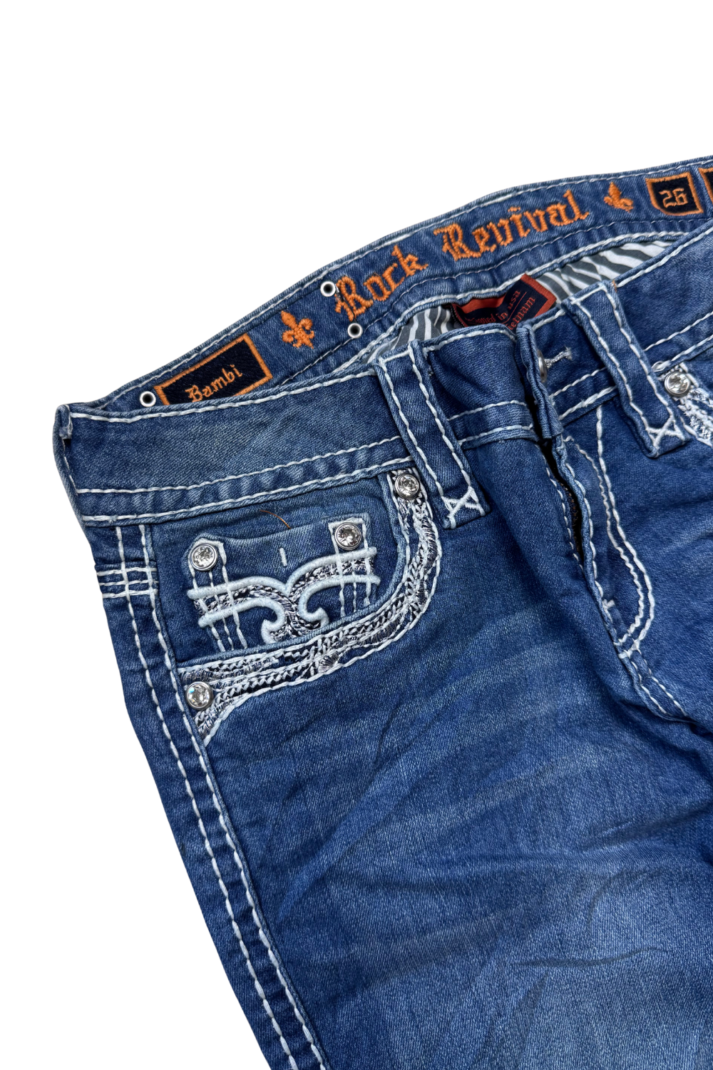 Rock Revival Capri Jeans Bambi