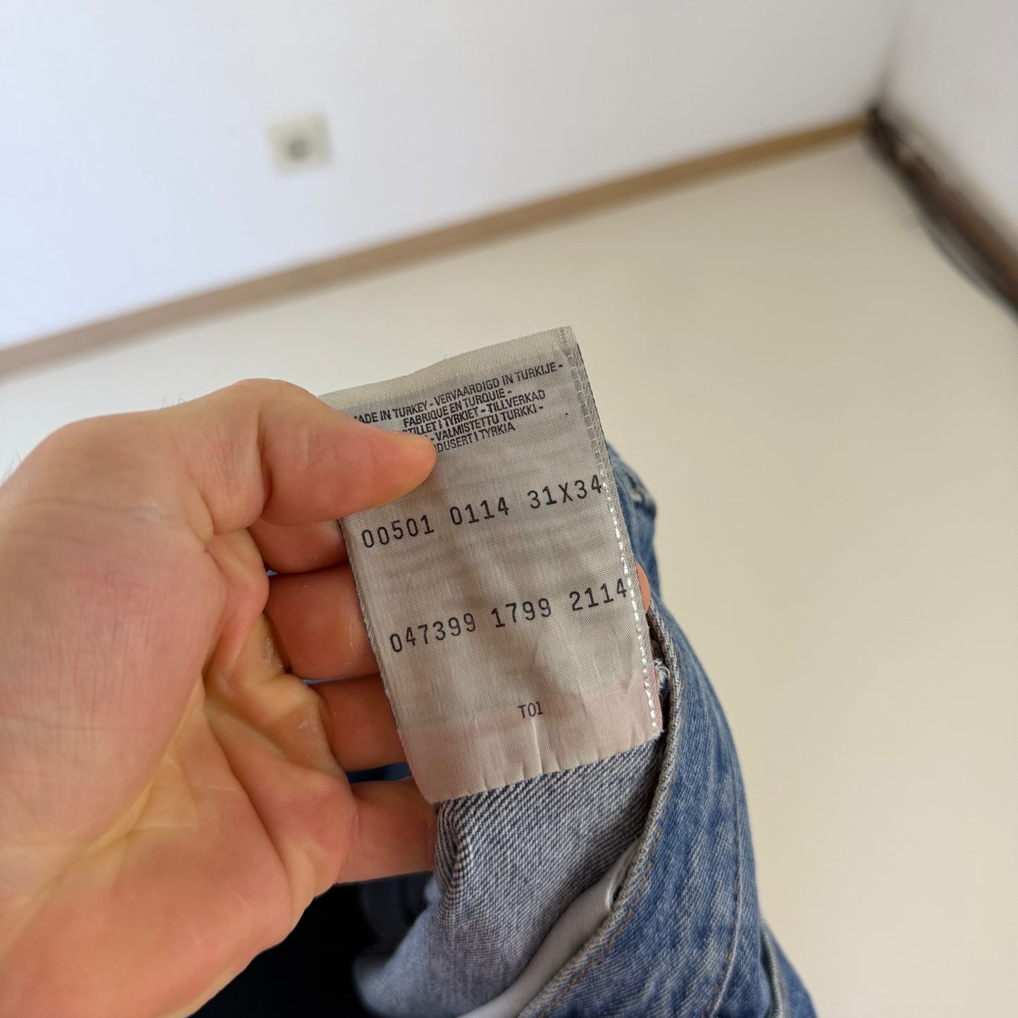 Levis 501 Straight