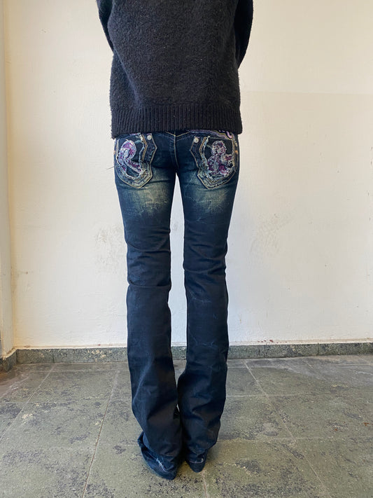 Riobera Jeans purple