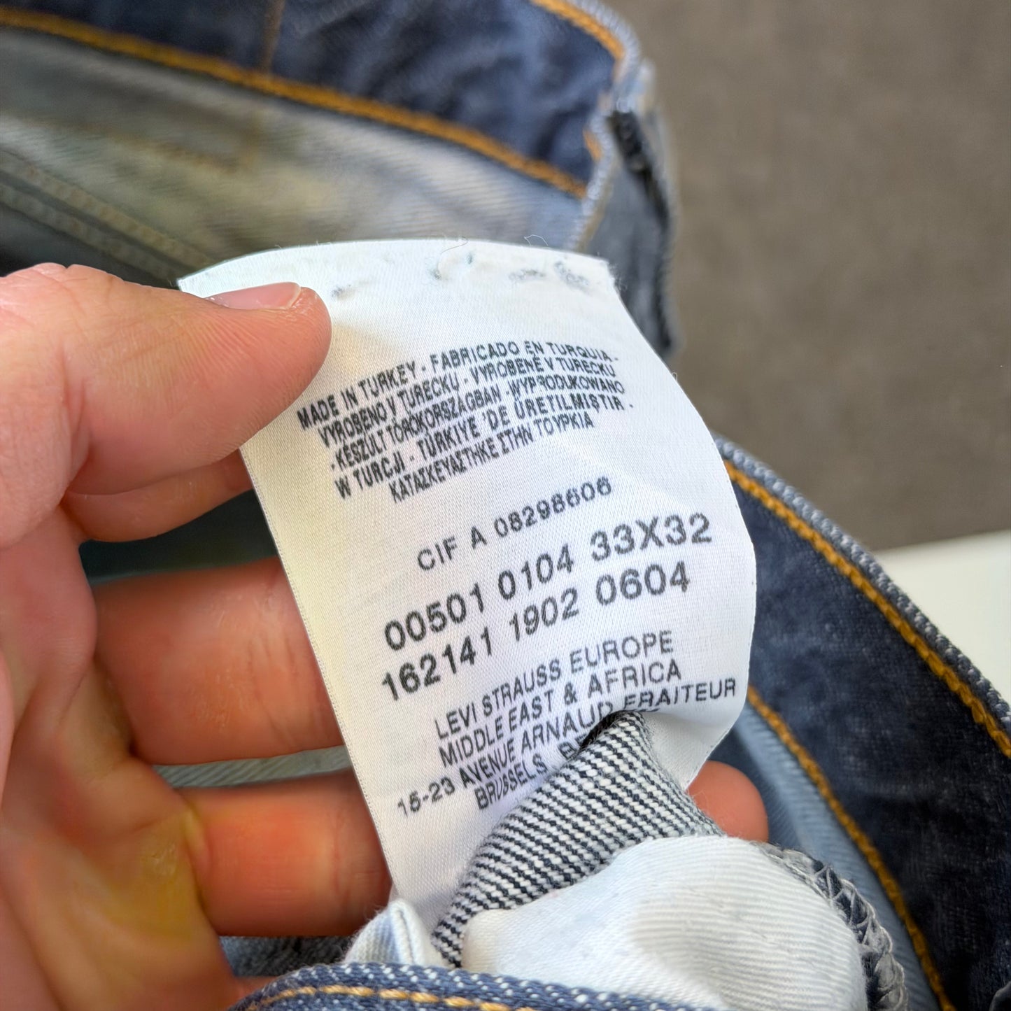 Levis 501 Straight