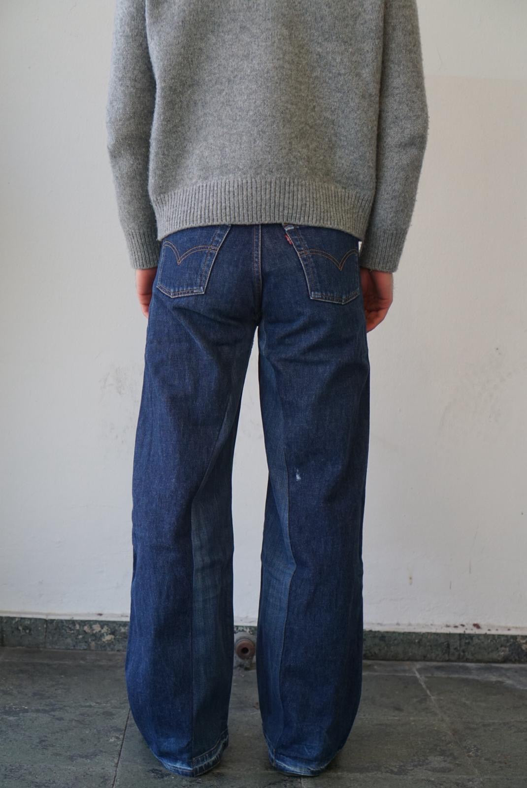 Levis Upcycled Baggy Flared Denim