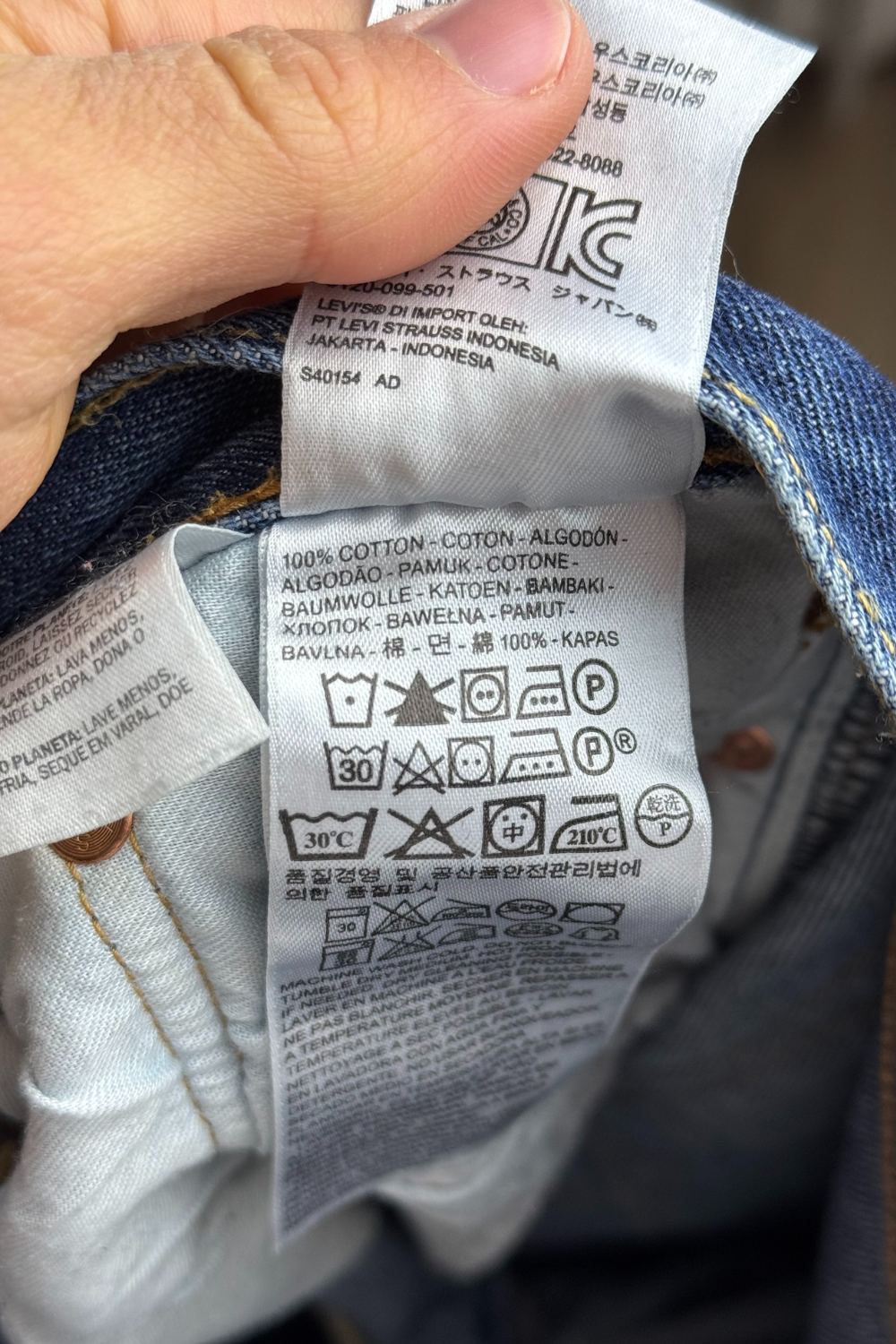 Levis 501 Straight