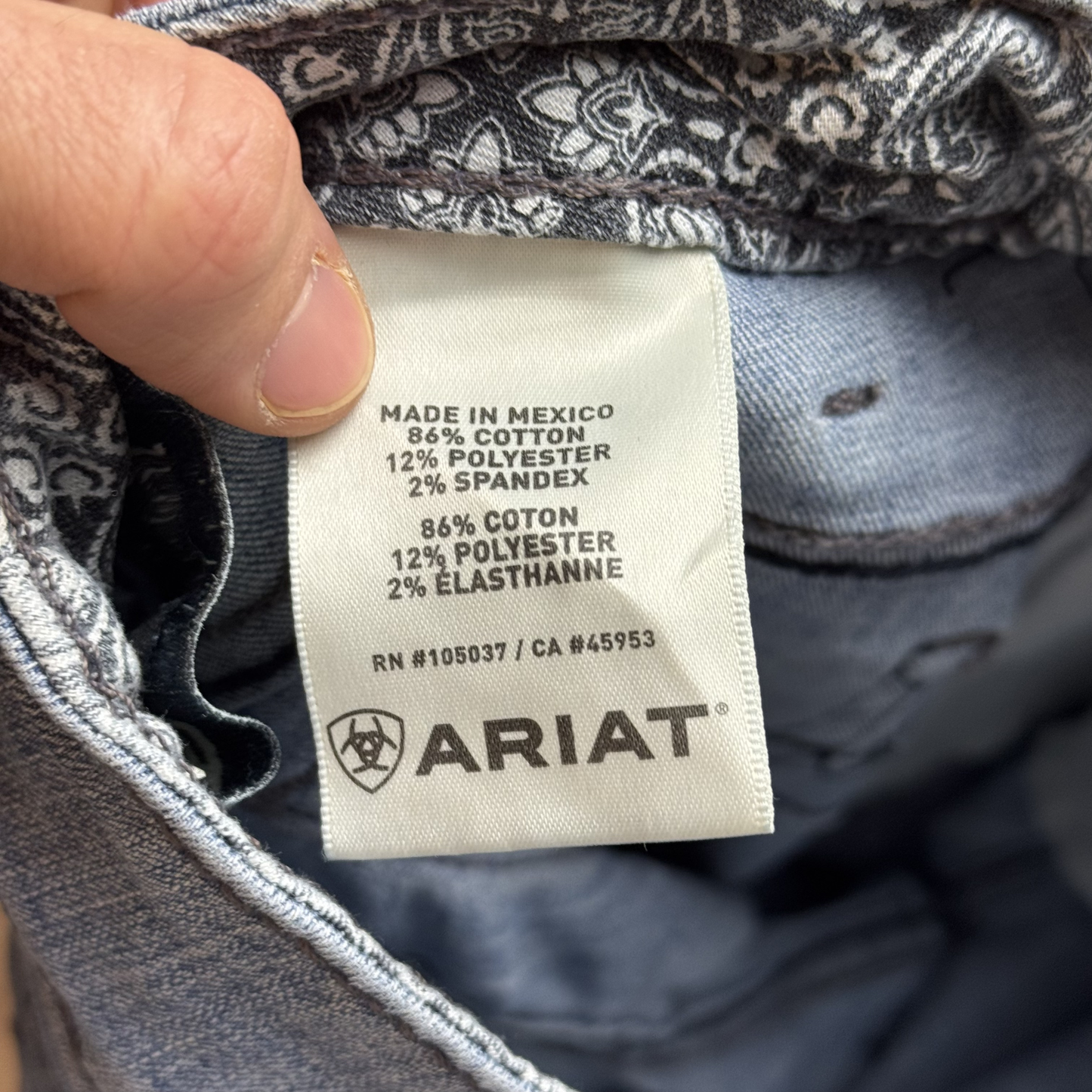 Ariat Real Denim Flare