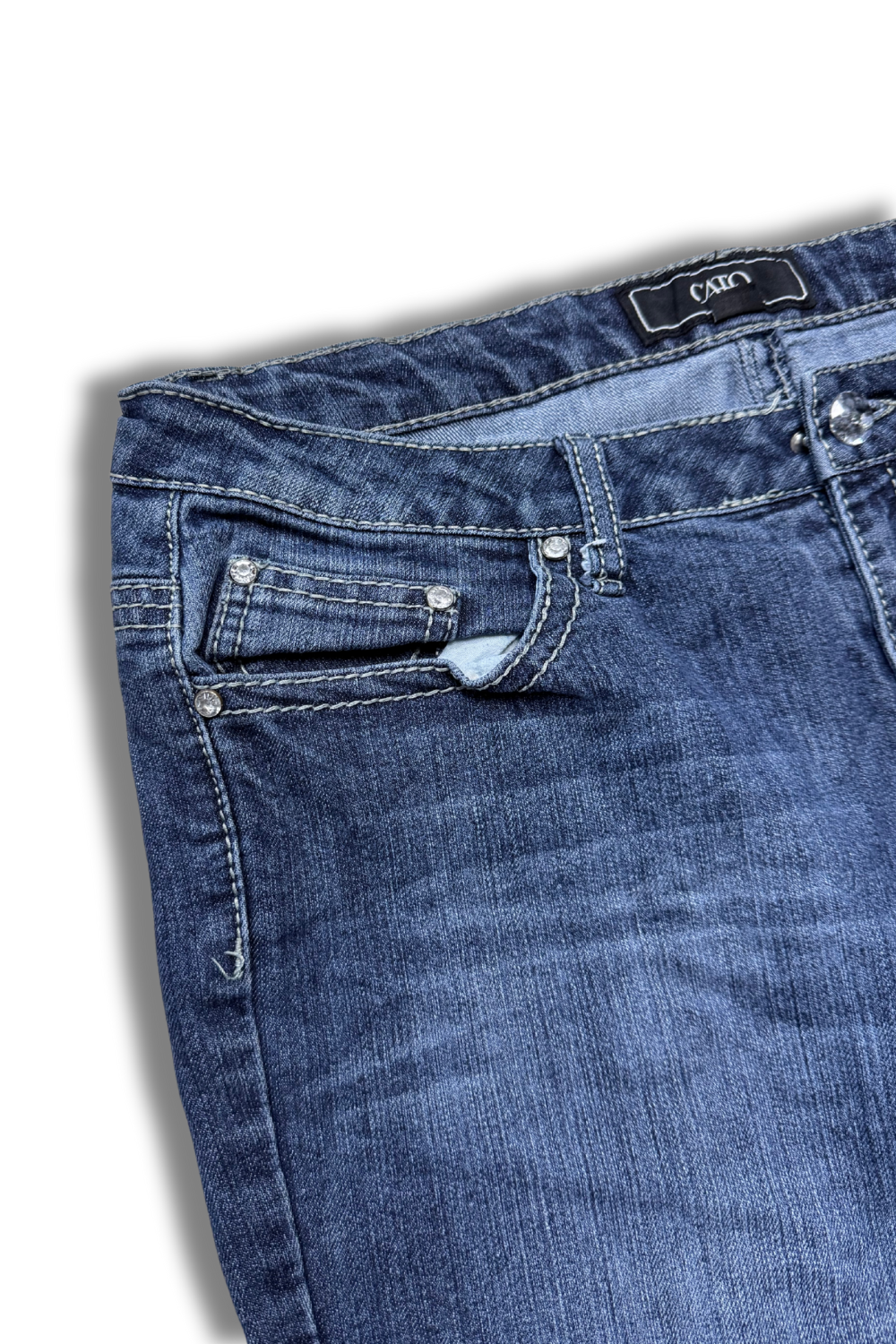 CATO Bootcut Kreuz-Design
