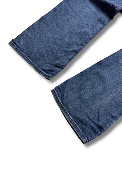 Embroidery Bootcut Jeans