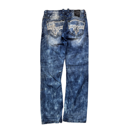 Rock Revival Herren Flann Relaxed Straight