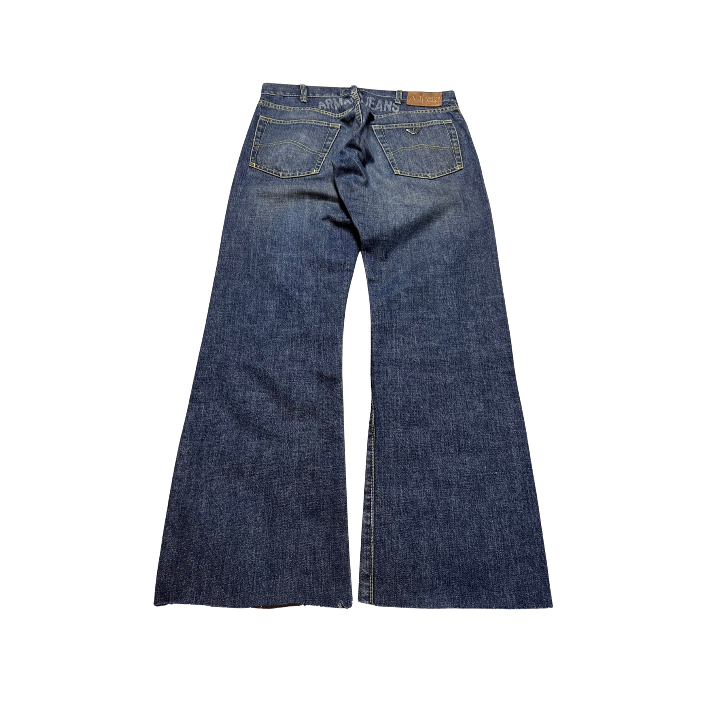 Armani Jeans Printed Bootcut