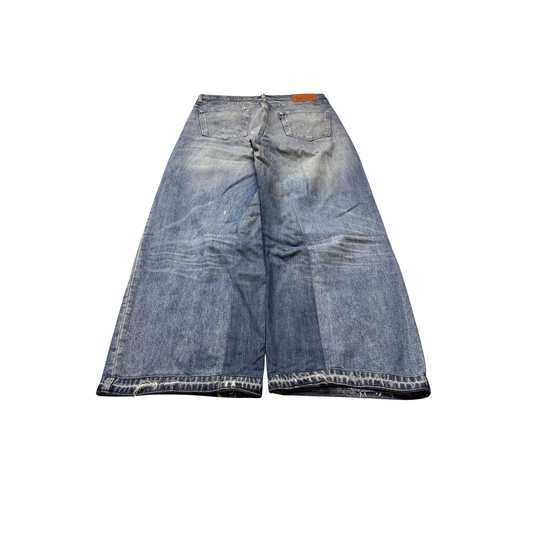 Levis Upcycled Baggy Flared Denim