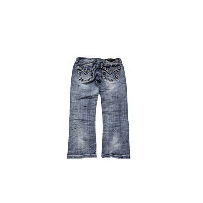 Miss Me Cuffed Capri Jeans