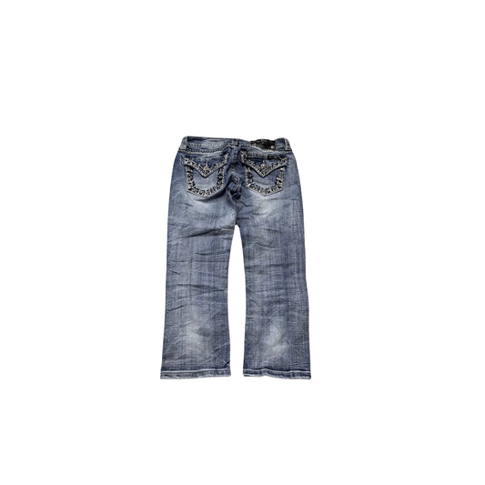 Miss Me Cuffed Capri Jeans