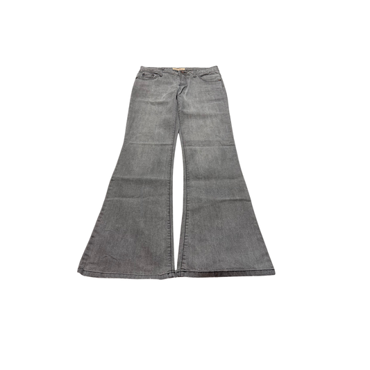 Vintage Denim Flared grau