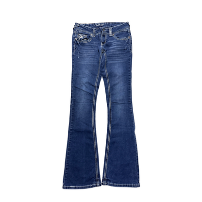 Amethyst Bootcut Jeans „Carmen“