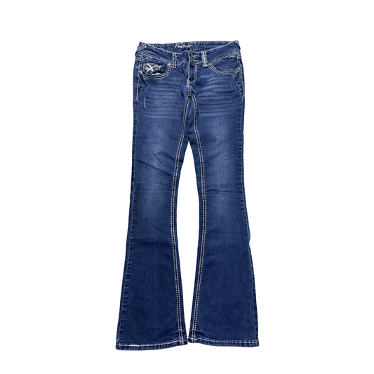 Amethyst Bootcut Jeans „Carmen“