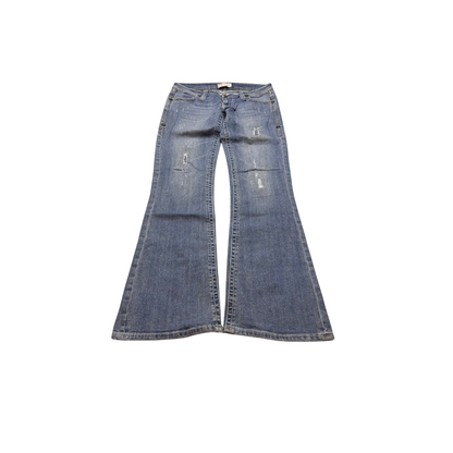 Vintage Denim Kreuze Flared