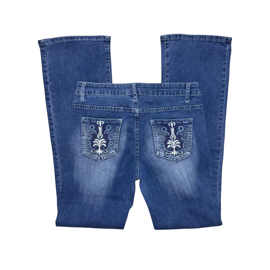 Shein Embroidery Denim