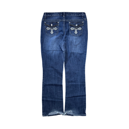 CATO Bootcut Kreuz-Design