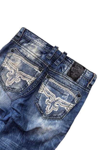 Rock Revival Herren Flann Relaxed Straight