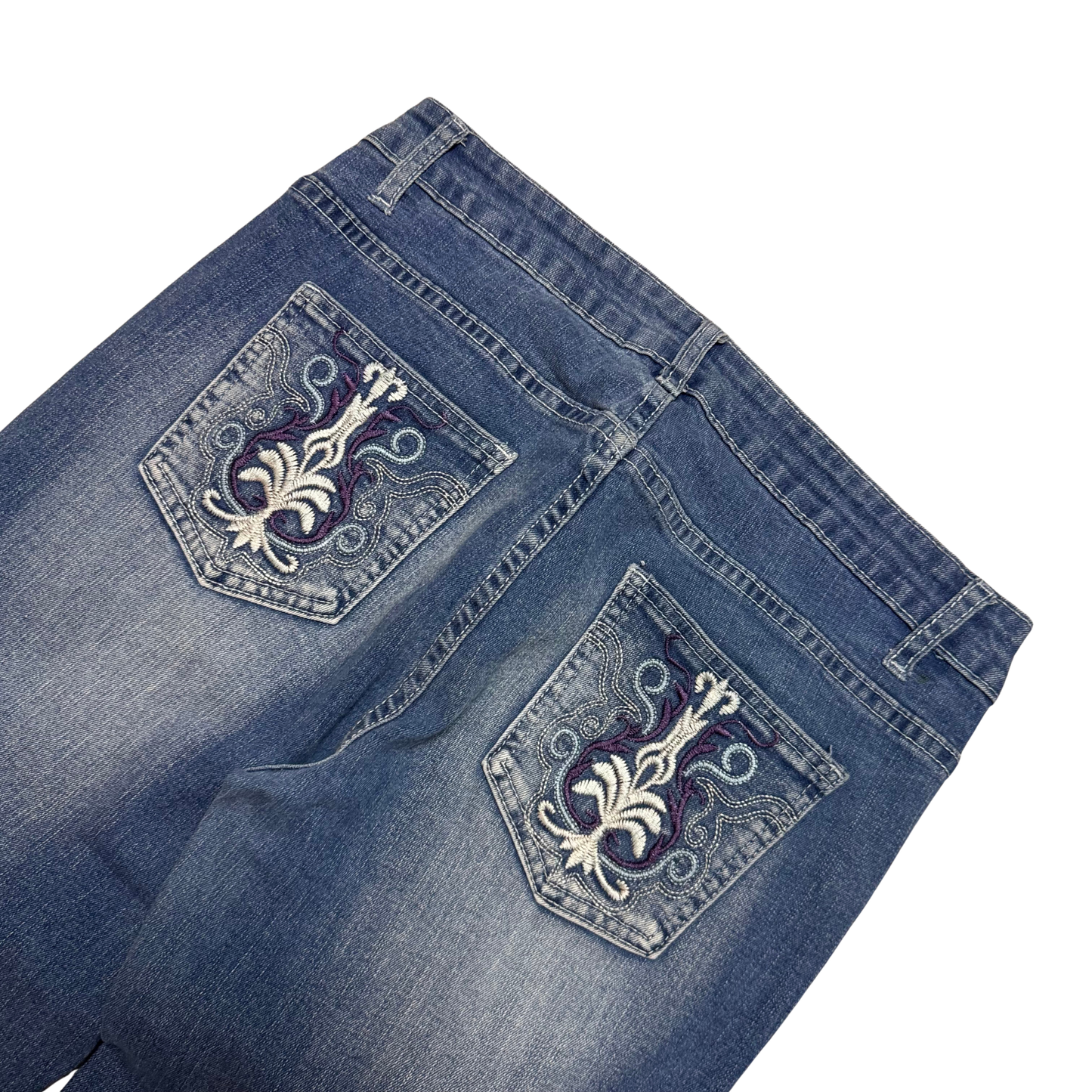 Shein Embroidery Denim