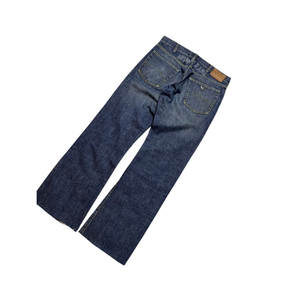 Armani Jeans Printed Bootcut