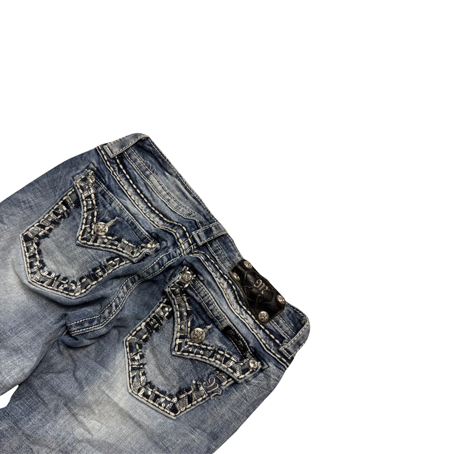 Miss Me Cuffed Capri Jeans