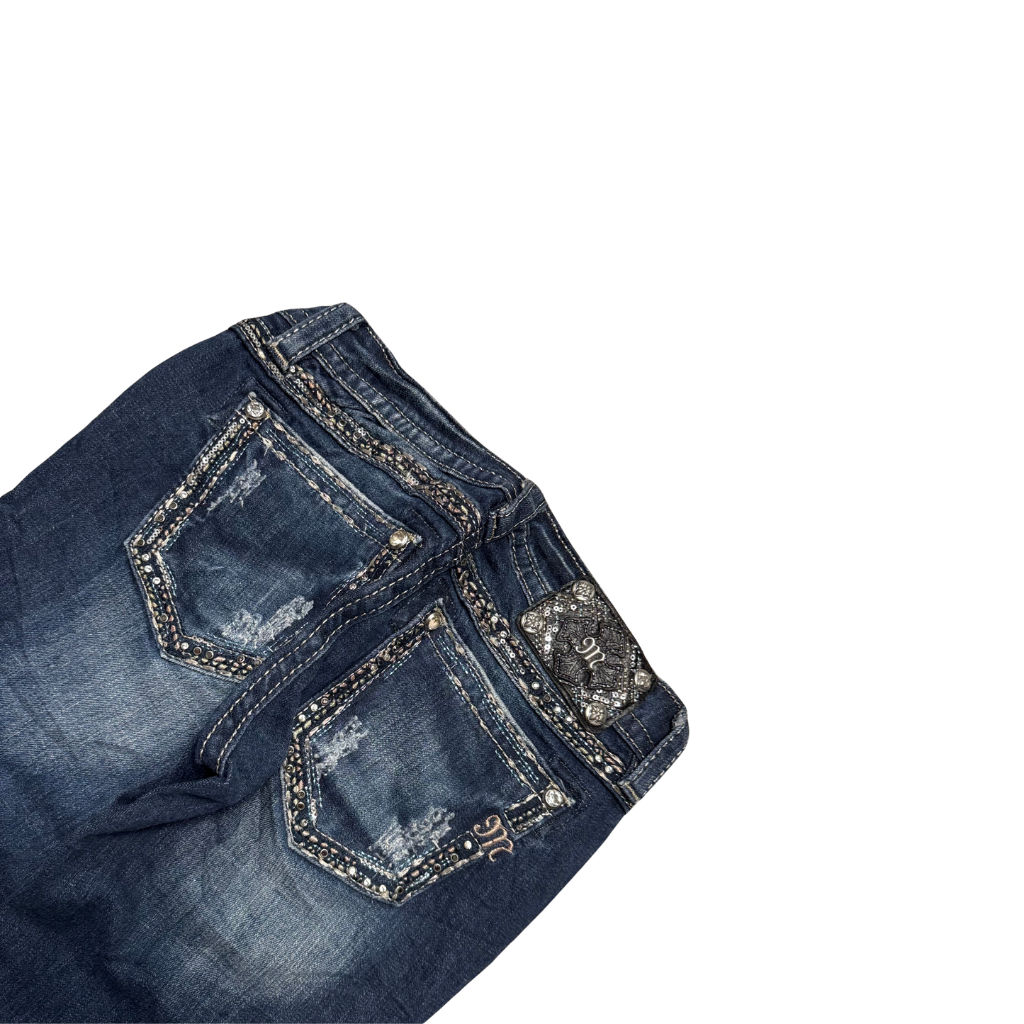 Miss Me Signature Boot Rhinestone