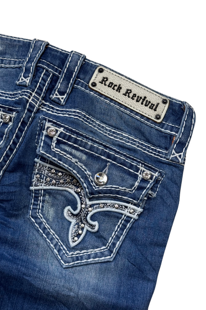 Rock Revival Capri Jeans Bambi