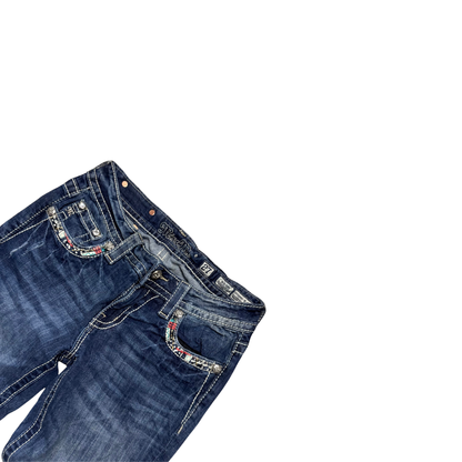 Miss Me Cuffed Capri Jeans