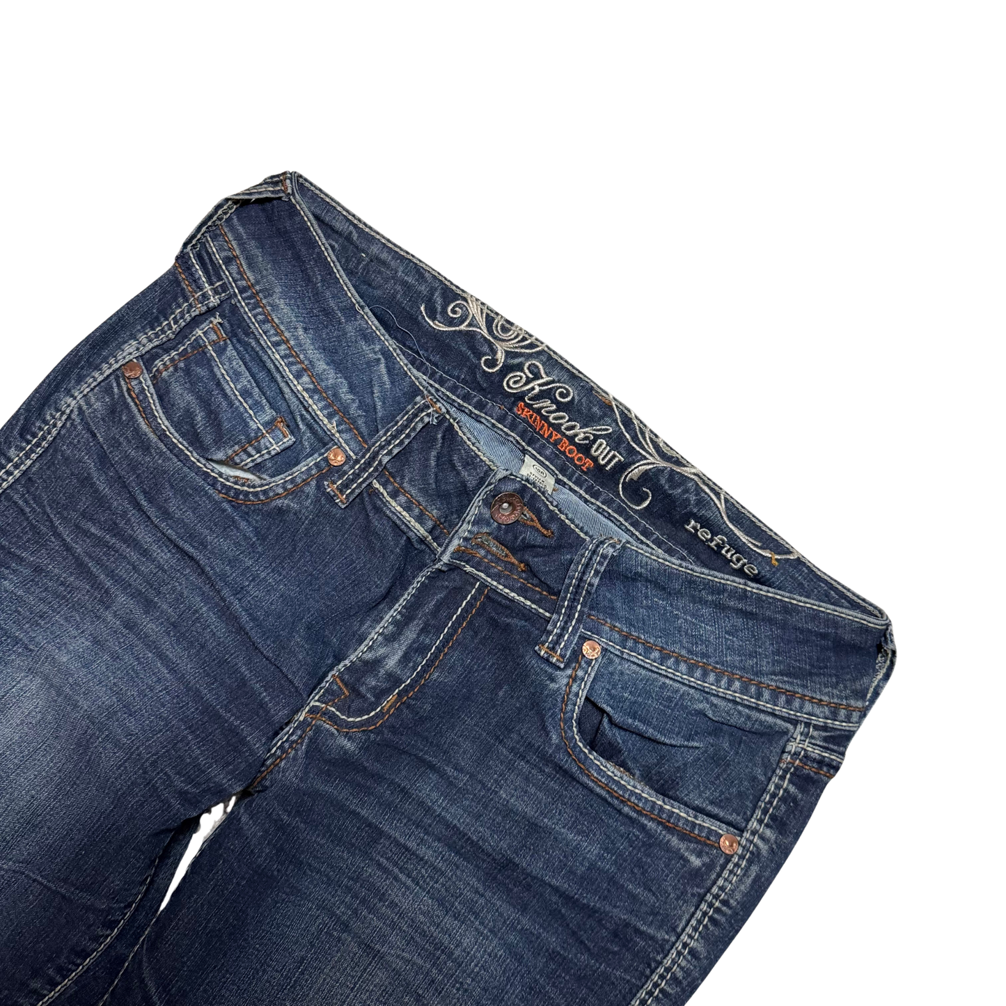 Knock Out skinny boot Jeans