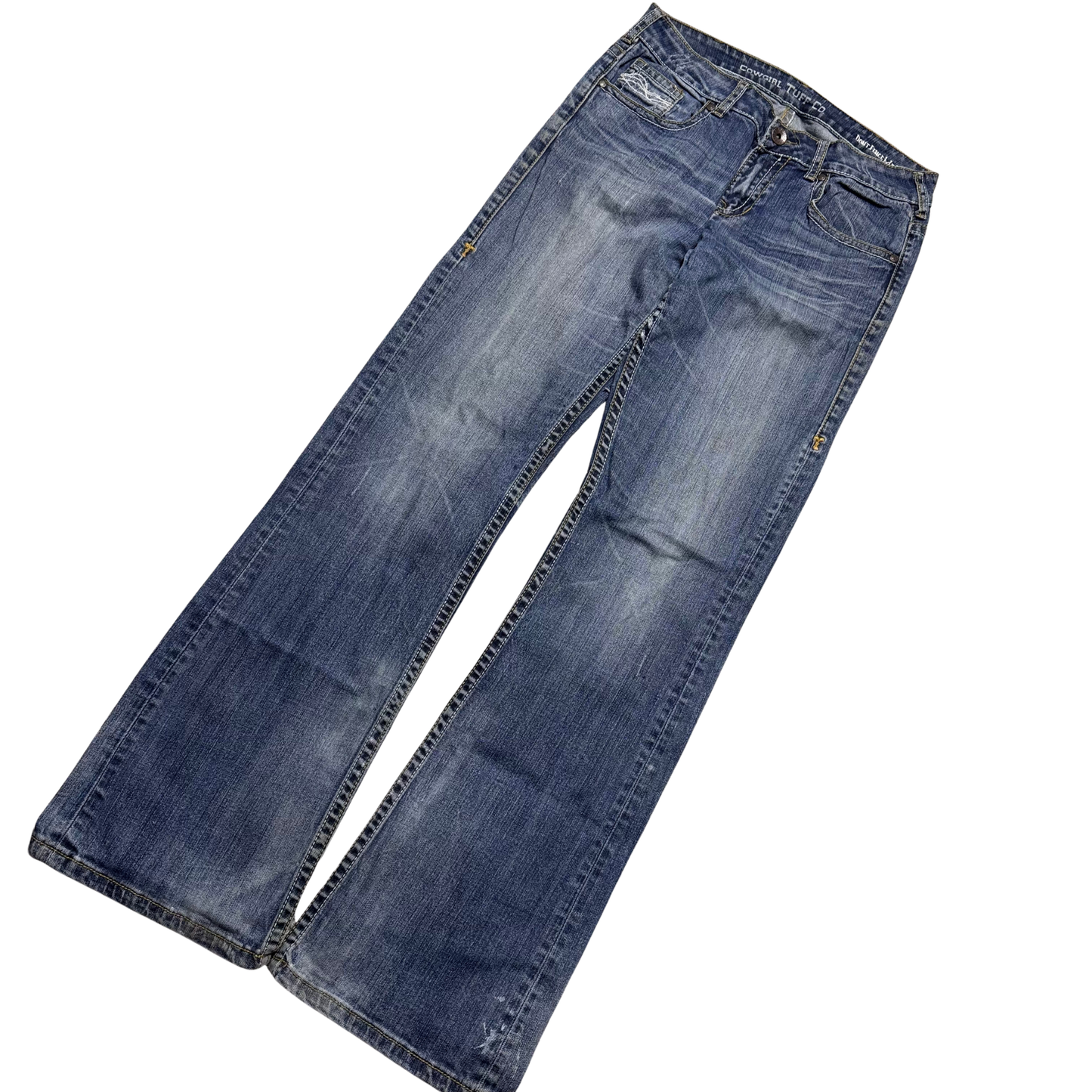 Cowgirl Tuff Flare Jeans