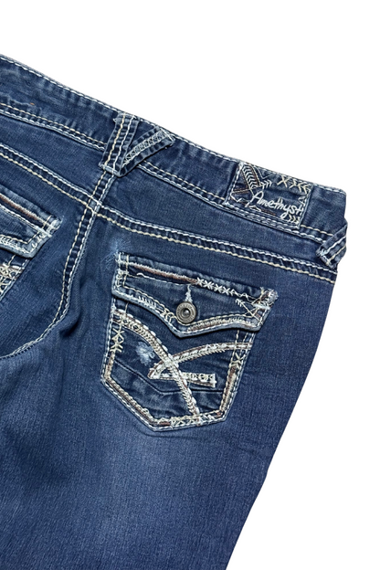 Amethyst Bootcut Jeans „Carmen“