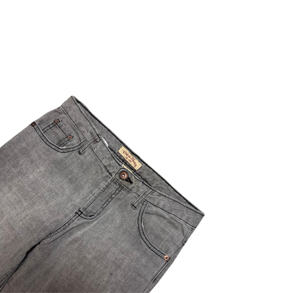 Vintage Denim Flared grau