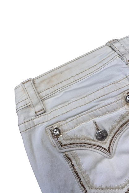 Miss Me Signature Skinny Weiß