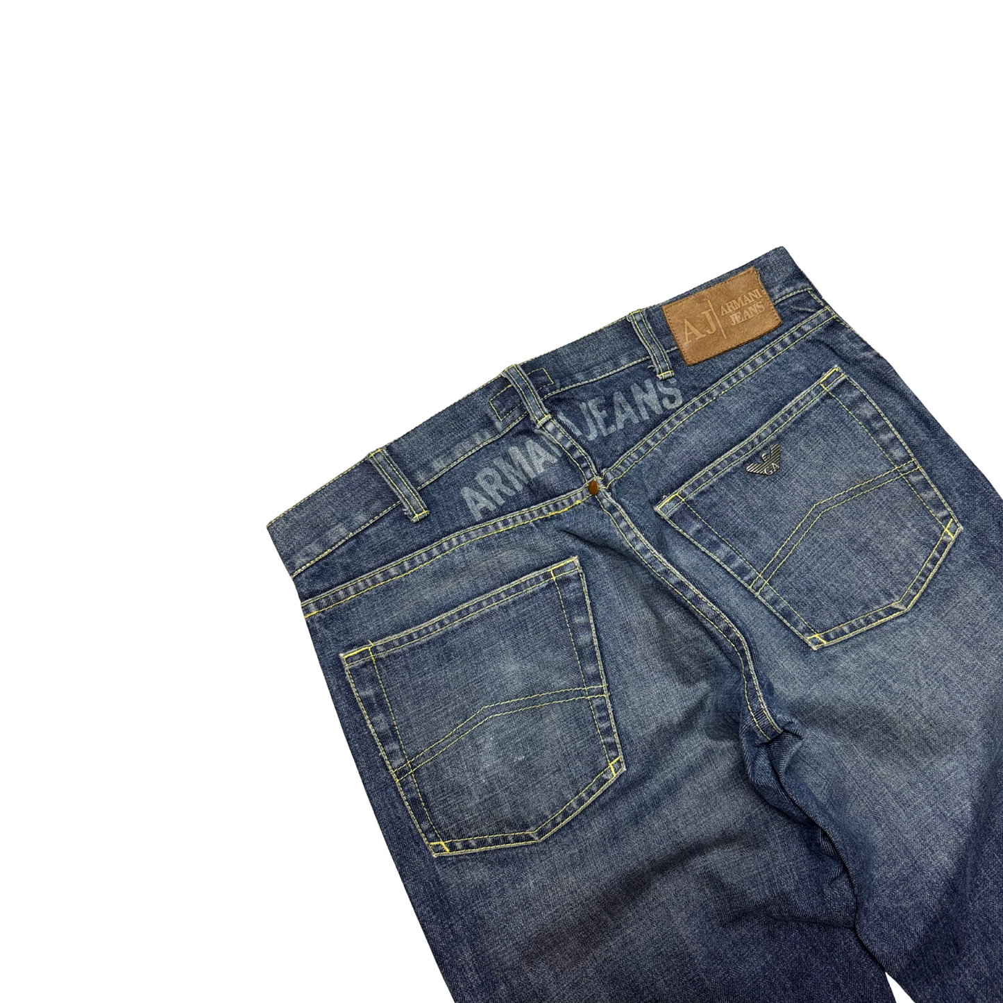 Armani Jeans Printed Bootcut