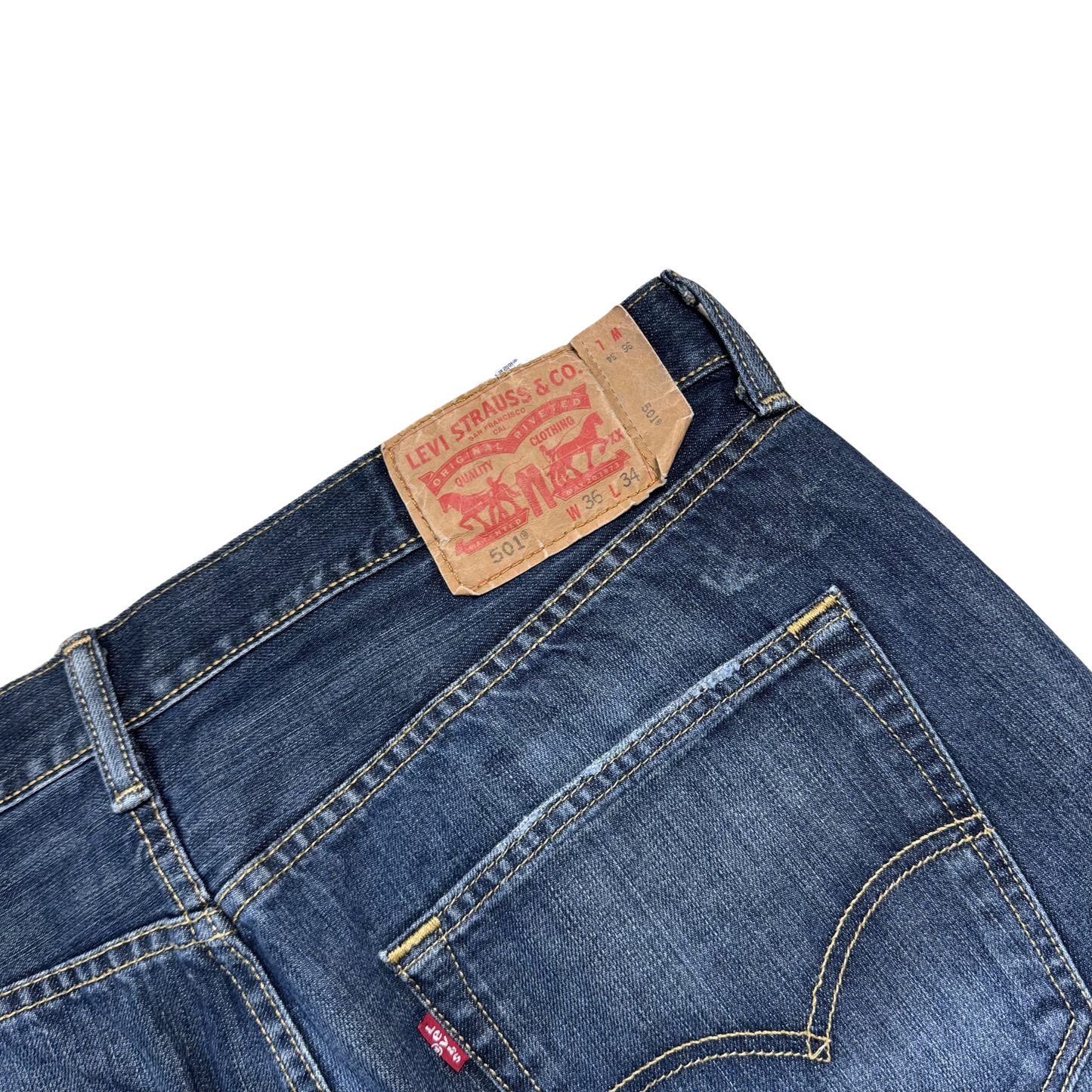 Levis Upcycled Baggy Denim