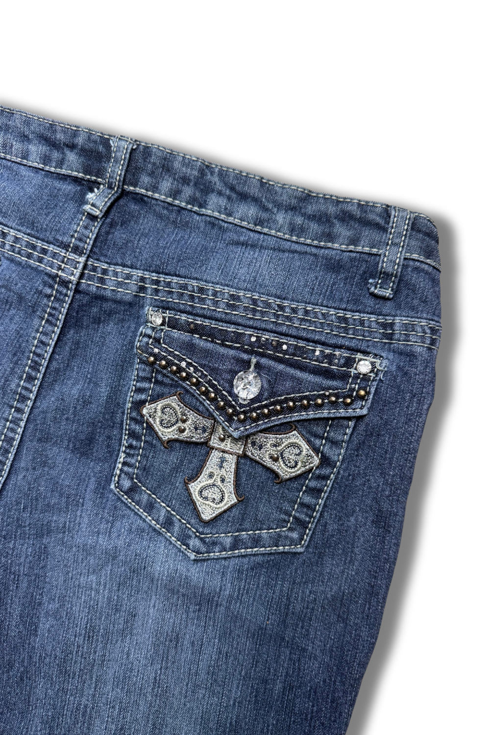 CATO Bootcut Kreuz-Design