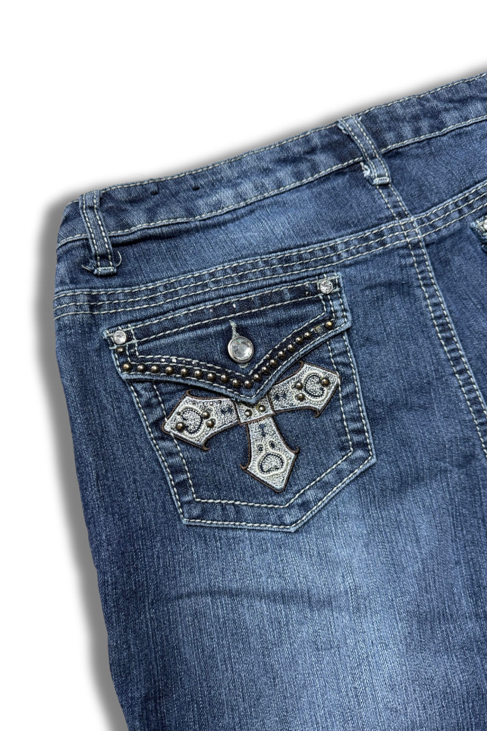 CATO Bootcut Kreuz-Design