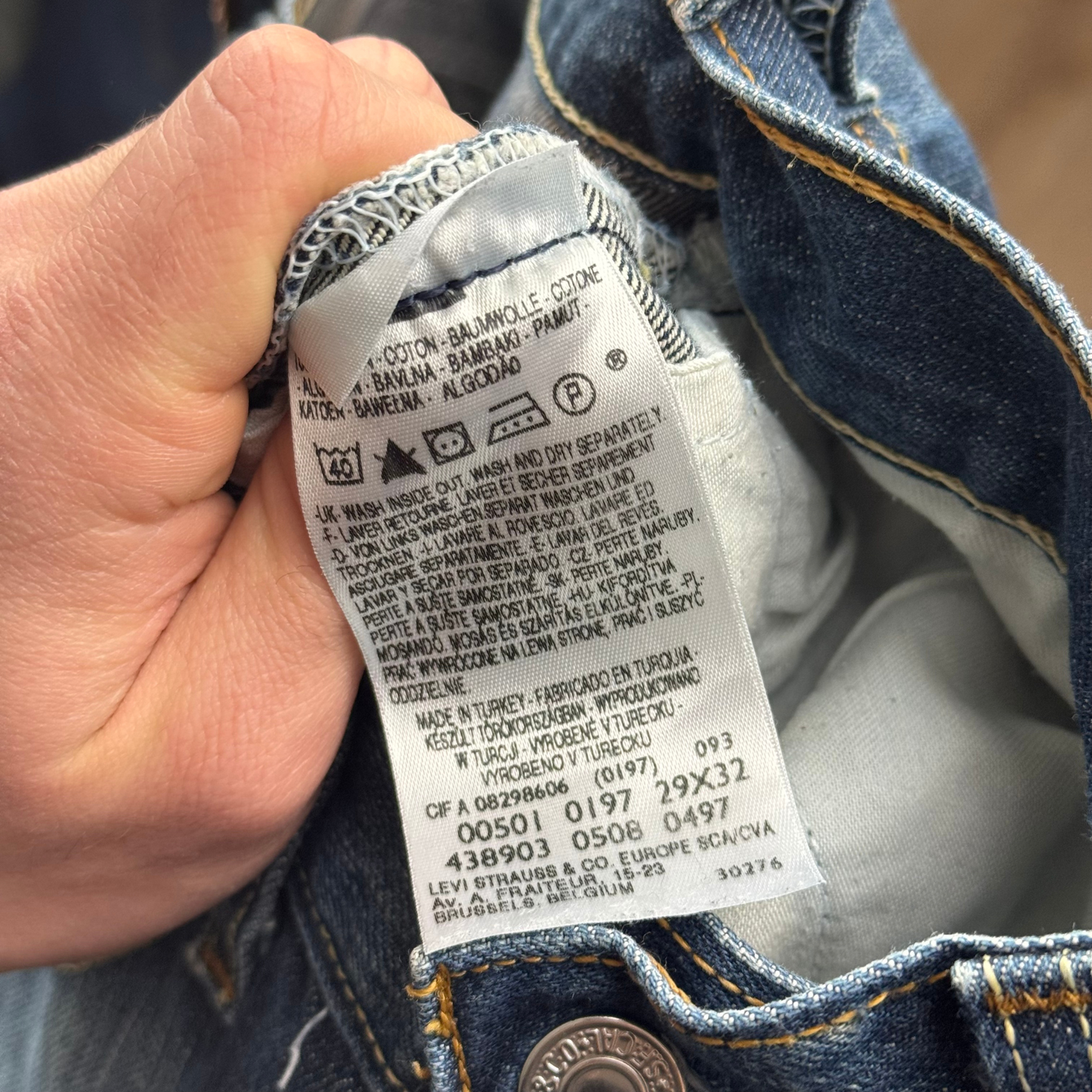 Levis 501 Jeans