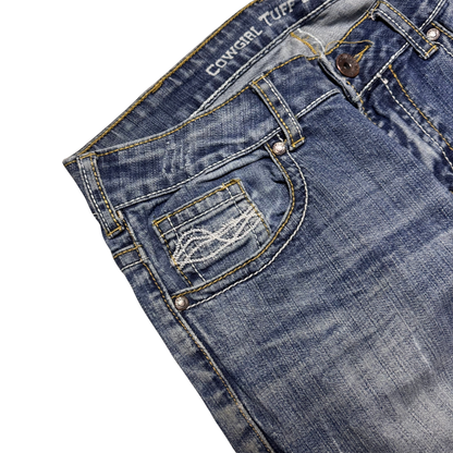 Cowgirl Tuff Flare Jeans