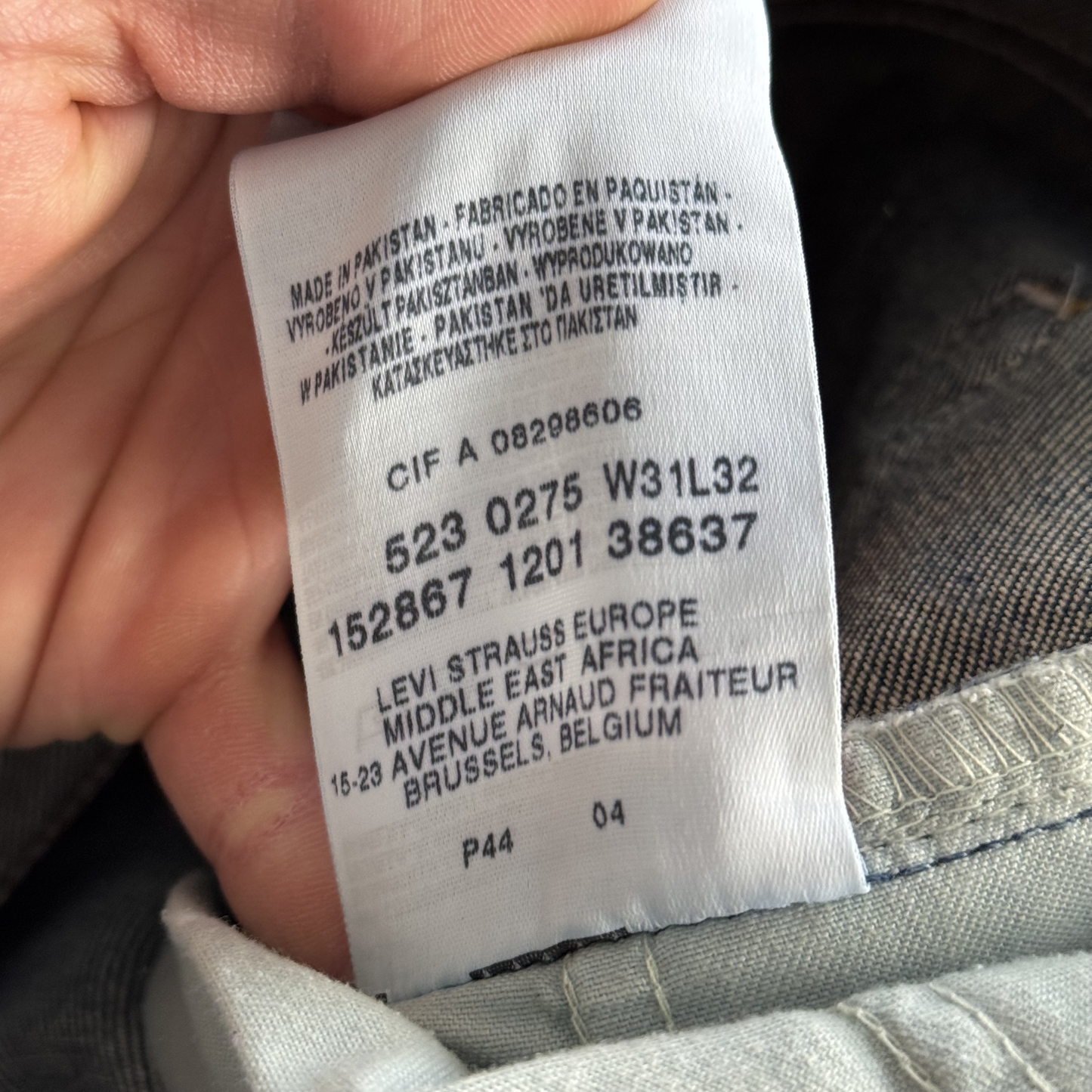 Levis 523 02 Jeans