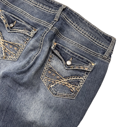 LEI Ashley Low Rise Slim Boot